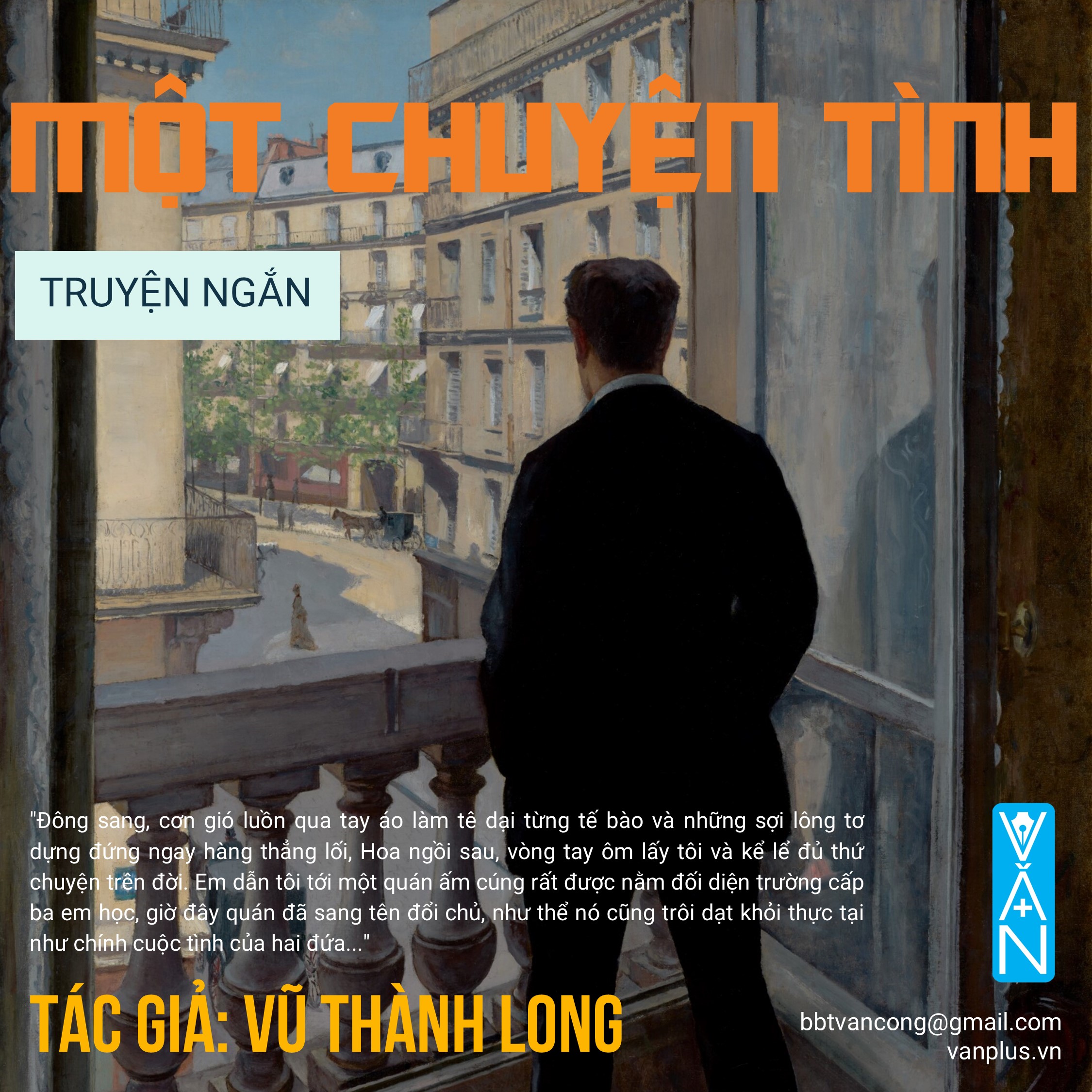 MỘT CHUYỆN TÌNH – TRUYỆN NGẮN CỦA VŨ THÀNH LONG